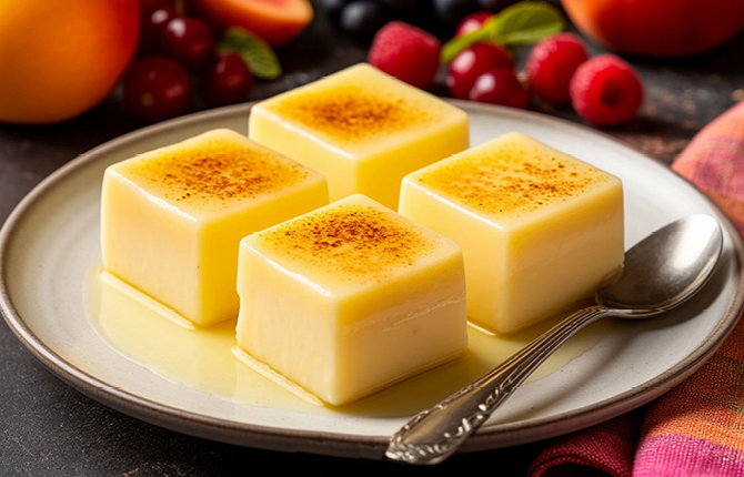 Запеченное молоко фото